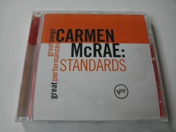 CARMEN McRAE - STANDARDS - VERVE - GERMANY