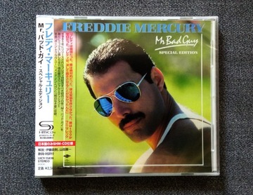 Freddie Mercury Mr. Bad Guy SHM CD Japan Obi NOWY!