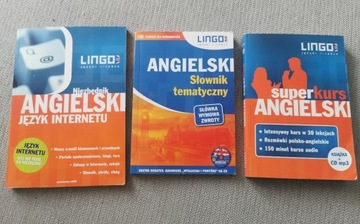 Lingo Angielski zestaw czterech książek do nauki. 