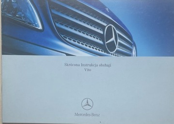 Skrócona instrukcja obsługi Mercedes-Benz Vito  