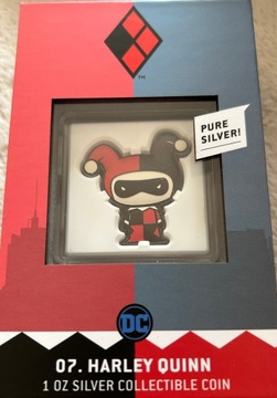 2021 1 oz srebro Chibi Harley Quinn DC comics