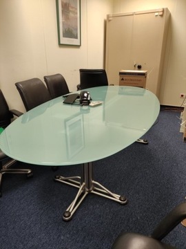 Stół konferencyjny szklany