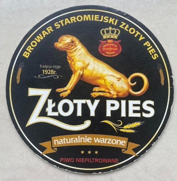 Podstawka Złoty Pies