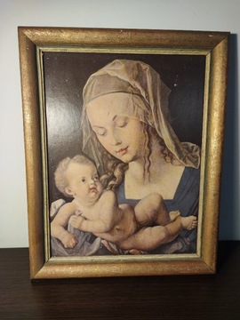 A. Dürer Madonna i Dzieciątko  obraz religijny