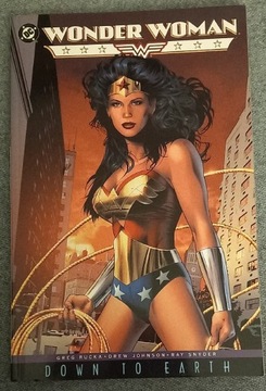 Wonder Woman Greg Rucka Down to Earth ANG, wyd. 1