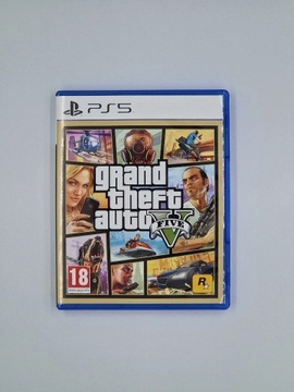 Gra GTA5 Rockstar Playstation PS5 Płyta PL