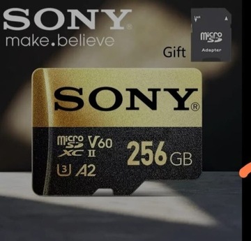Karta pamięci Sony MicroSD + adapter 256GB