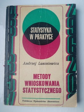 Metody wnioskowania statystycznego A. Luszniewicz