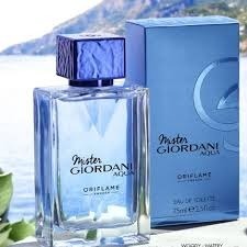 Mister Giordani  Aqua 75ml.Oriflame+Gratis