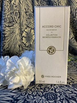 Yves Rocher ACCORD CHIC, 50 ml, PERFUMY NOWE