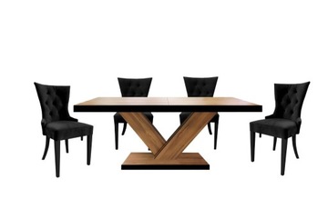 Zestaw Stól + 4 krzesła- Produkt POLSKI