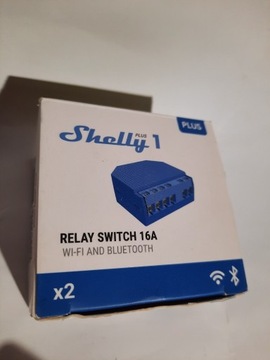 Shelly Plus 1 przekaźnik WIFI 16A 230V