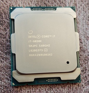 INTEL i7-6850K 6x3.6 GHz