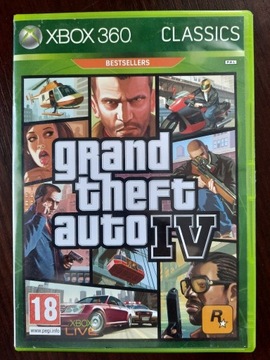 Grand Theft Auto IV GTA 4 Xbox 360