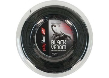 Naciąg tenisowy PolyFibre Black Venom 1,15mm/12m