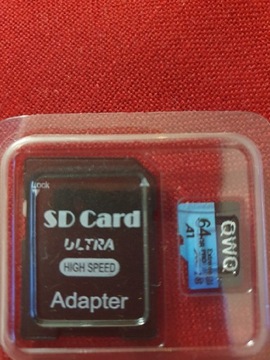 Karta Pamięci SD 64GB + Adapter 