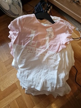 Box ponad 50 szt koszulek H&M