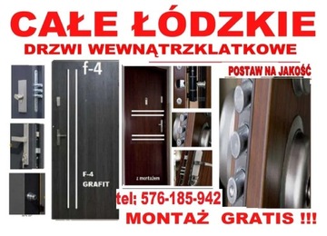 Drzwi zewnętrzne z montażem gratis ,wejściowe 