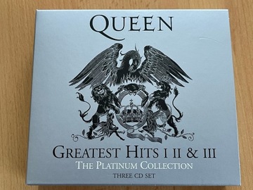 QUEEN - Greatest Hits I II & III / box 3CD