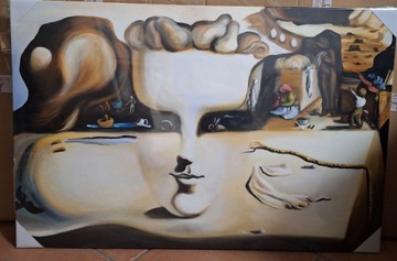 Obraz olejny kopia Salvadora Dalí POWYSTAWOWY
