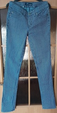 Spodnie jeans prążek ARIZONA r. L EU 40 UK 12L