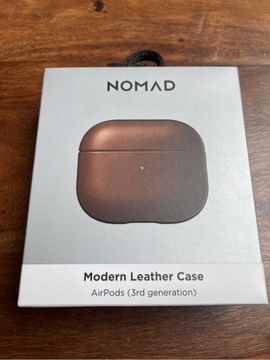 Nomad modern leather case etui airpods 3 skora