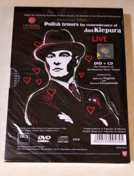 Kiepura Polscy tenorzy pamięci Jana Kiepury DVD/CD