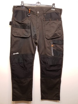 Spodnie robocze monterskie Scruffs 54 XL XXL 