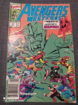 Komiks Marvel Avengers West Coast  #61  1990