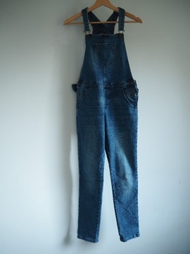 ogrodniczki, jeans, Benetton, rozmiar 160cm