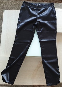 Spodnie legginsy czarne Chillytime jak latex 38