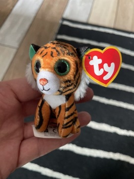 Ładny nowy tygrysek maskotka TY INC