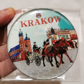 Magnes na lodówkę Kraków bryczka