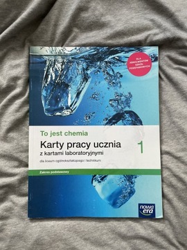 karty pracy chemia 1