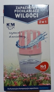 Pochłaniacz wilgoci K&M z wkładem (kwiatowy)