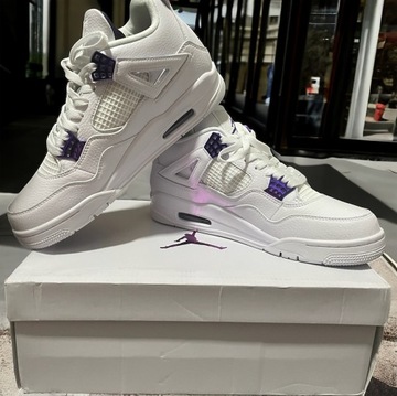 Air Jordan 4 Purple Metalic