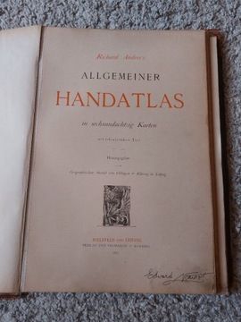 Andree's Handatlas 1881