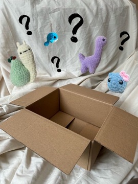 Mystery box z pluszakami BOX niespodzianka