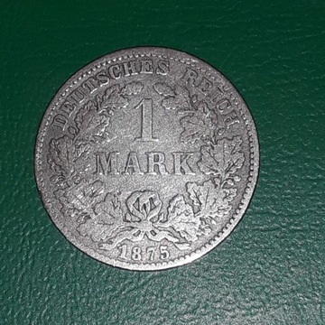 1 mark 1875 H Niemcy