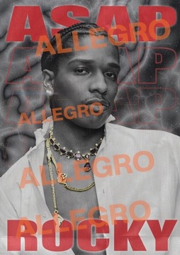 ASAP ROCKY plakat ASAP MOB unikat