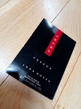 Woda perfumowana Prada Luna rossa carbon próbka 