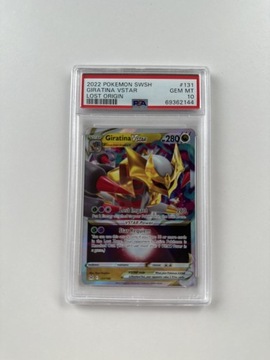 2022 GIRATINA VSTAR LOST ORIGIN PSA 10