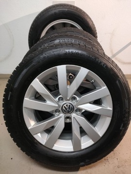 Koła zimowe VW Passat B8 TRoc 215/60/16 7,3mm TPMS