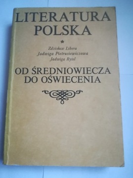 Literatura Polska. Od średniowiecza do oświecenia.