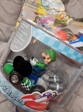 Super Mario Kart Auto Luigi Pull Back Racers 12cm