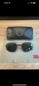 Ray-Ban RB 3707 - 004/K8 Gunmetal Polarised