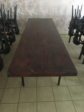 Mocne drewniane stoły