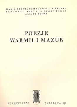 Poezje Warmii i Mazur 1953