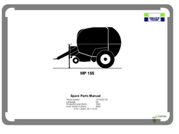 Katalog części PRASA DEUTZ FAHR MP 155