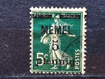 Memel - Okręg Kłajpedy Mi.Nr. 18a 1920r.